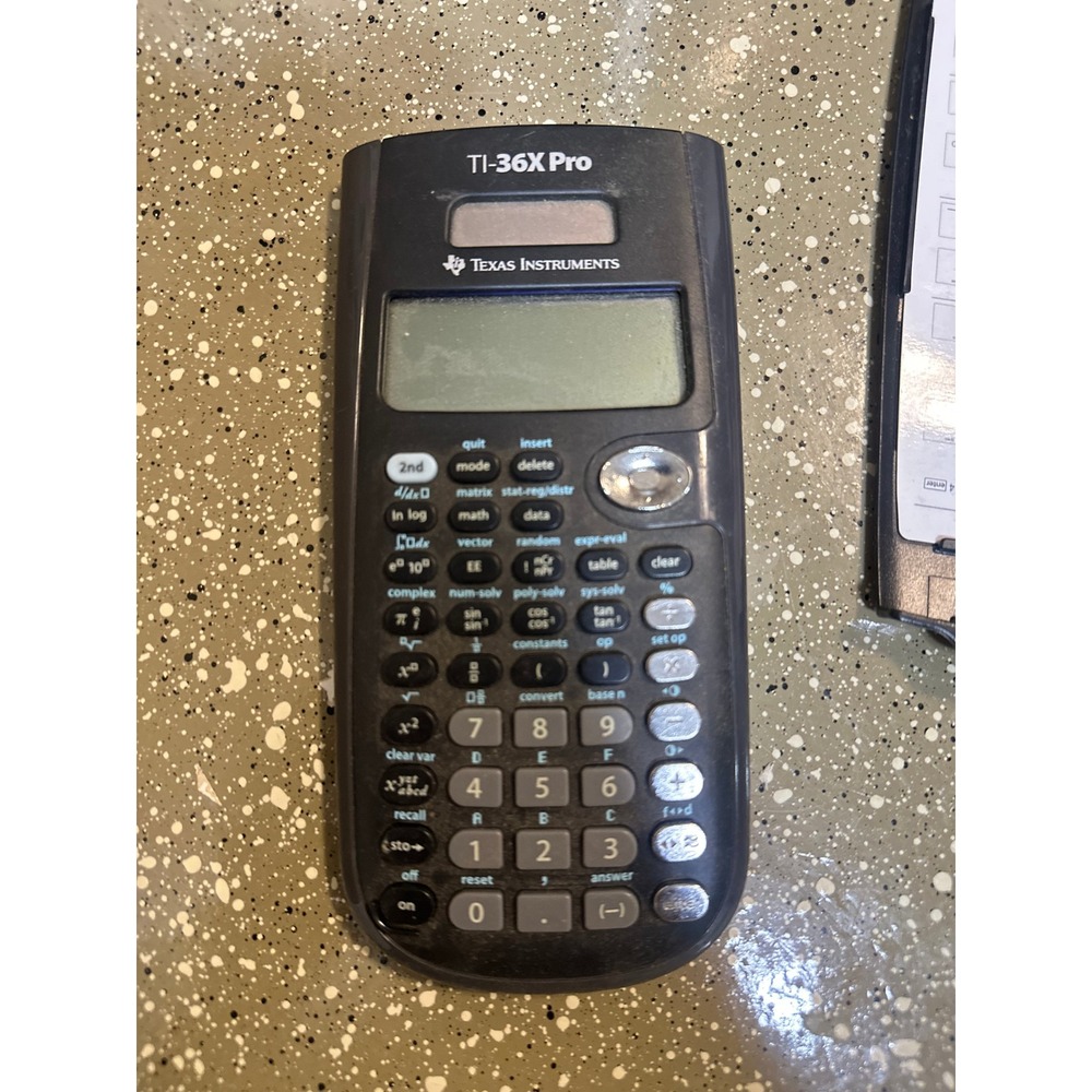 Texas Instruments TI-36X Pro Scientific Calculator Math Engineering Functions